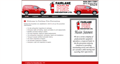 Desktop Screenshot of fairlanefire.com